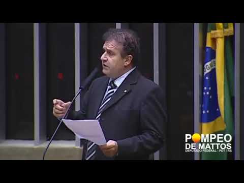 Fala do Deputado Pompeu de Mattos sobre o veto da PL 10159/2018