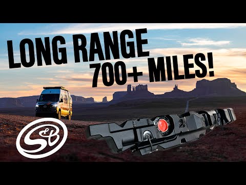LONG RANGE AWD SPRINTER FUEL TANK! | 700+ Mile S&B Tank