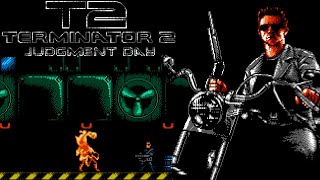 Terminator 2 (FC · Famicom) video game version | full game completion session 🎮