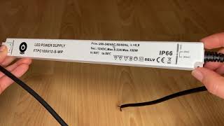 FTPC100V12-S-WP Napěťový zdroj SLIM IP66 100W 12V