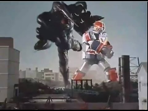 Flashman - Titan Boy & Flash King VS Blue Zass