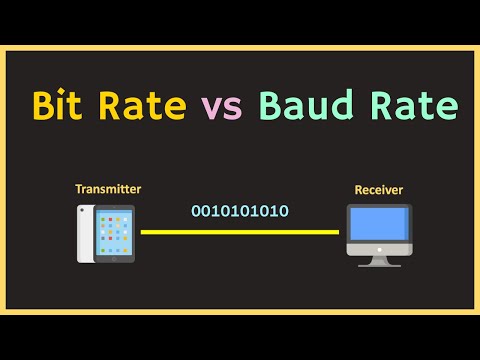 Bit Rate vs Baud Rate | Difference between Bit Rate and Baud Rate