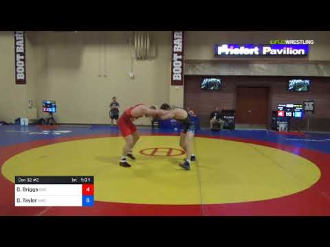 2018 Marine Corps US Open/UWW Junior Freestyle 74 Con 32 #2 - Dylan Briggs (OWC) Vs. Dillon Taylor