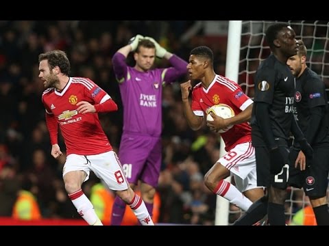 Manchester United vs FC Midtjylland Full Goals & Highlights Europa League 24.02.2016