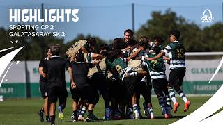 Highlights | UEFA Youth League: Sporting CP 2-2 Galatasaray SK