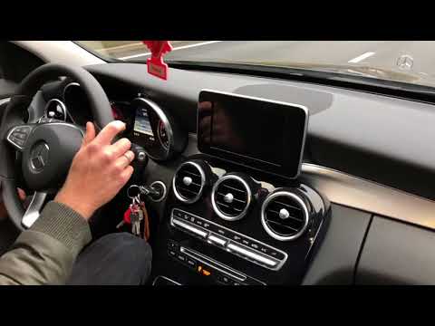 Mercedes Benz C 180 Limousine Probefahrt MB C180 C-Klasse sedan test drive vehicle ASMR