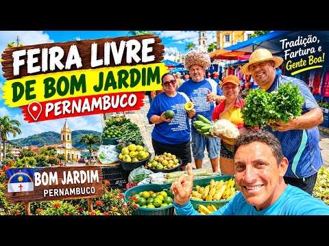 A FEIRA LIVRE DE BOM JARDIM, PERNAMBUCO, 21/10/2026