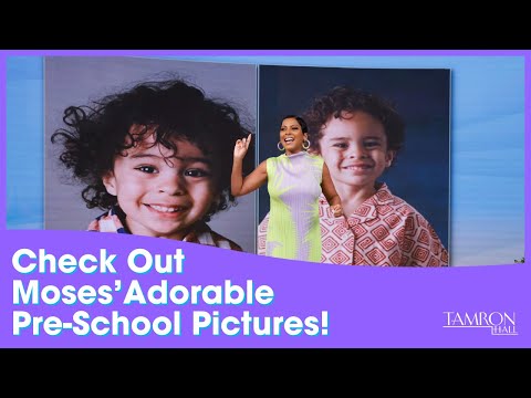 Check Out Moses’ Adorable Pre-School Pictures!