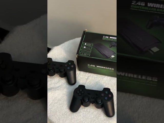 Vídeo relacionado con Wireless Retro Game Console,Retro Game Stick,4K HDMI Output,Plug and Play Video Game Stick Built in Games,Over 10 Classic Emulators, with Dual 2.4G Wireless (30G)