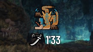 【MHW:I】ティガレックス 太刀 1'33