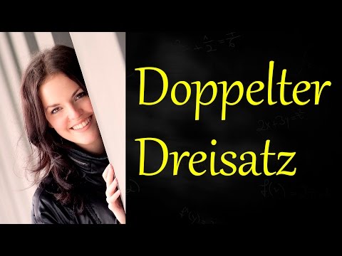 Doppelter Dreisatz