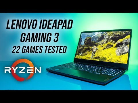 External Review Video I9itlfw4ckc for Lenovo IdeaPad Gaming 3 15.6" AMD Gaming Laptop (15ARH05, 2020)