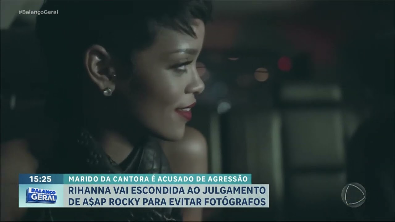 Rihanna comparece ao julgamento do marido e esconde-se para evitar fotógrafos | Hora da Venenosa