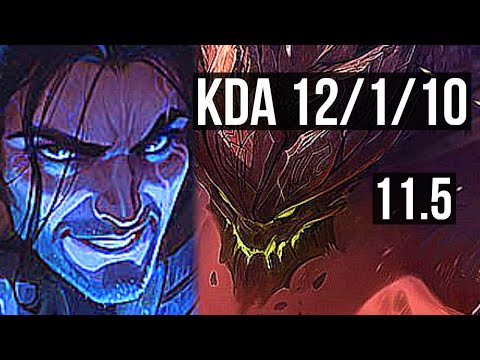 SYLAS vs MALPHITE (TOP) | 12/1/10, Legendary, 300+ games | KR Grandmaster | v11.5