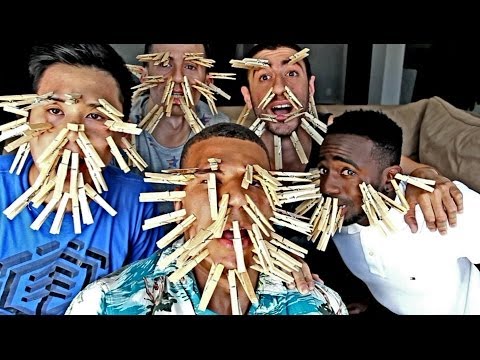 PAINFUL CLOTHESPIN CHALLENGE! Video