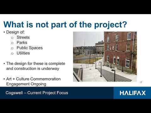 Cogswell District Land Use Policies - Online Presentation