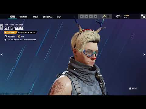 Rainbow six Snow brawl pack openings and all snow brawl items showcase!