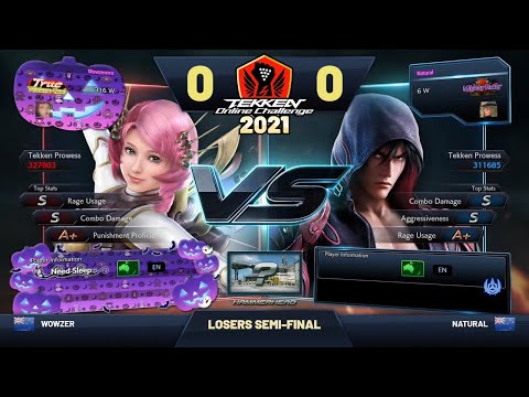 Wowzer (Alisa) vs Natural (Jin) - TOC 2021 Oceania Losers Semifinals