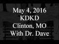 Tammie Davis Radio Interview KDKD Clinton MO May 2016