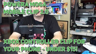 PowerA MOGA Mobile Clip 2.0 - Clip your Phone to your Xbox Controller!