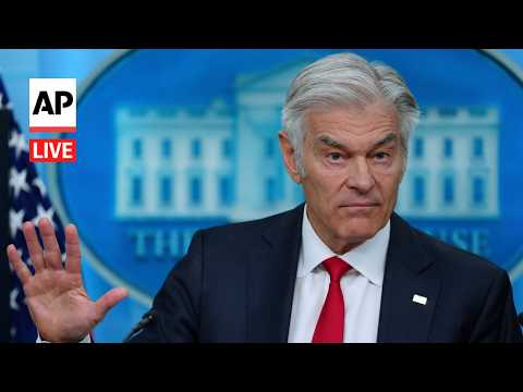 LIVE: White House press briefing with Dr. Mehmet Oz