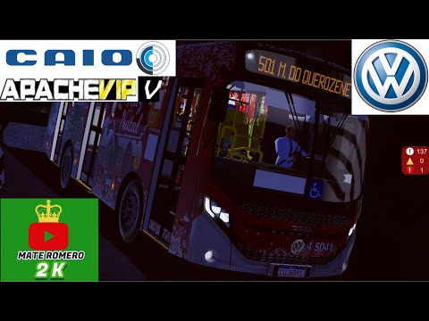 PBS RETURNS! |Caio Apache Vip V Volksbus Natalino - Linha 501: MORRO DO QUEREZONE Morro Alto