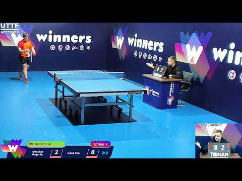 Gonchar Evgeniy - Udod Ilia.WINners. CUP Table Tennis 7 07.12.2020 09:45