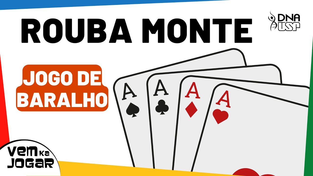 COMO JOGAR ROUBA MONTE - NÃO DEIXE NINGUÉM ROUBAR O SEU - JOGO DE BARALHO