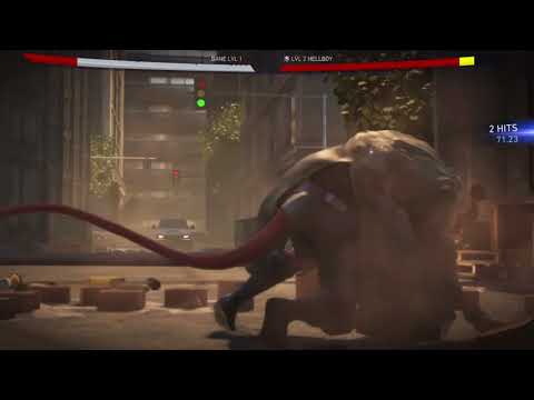 Injustice 2 Bane vs Hellboy