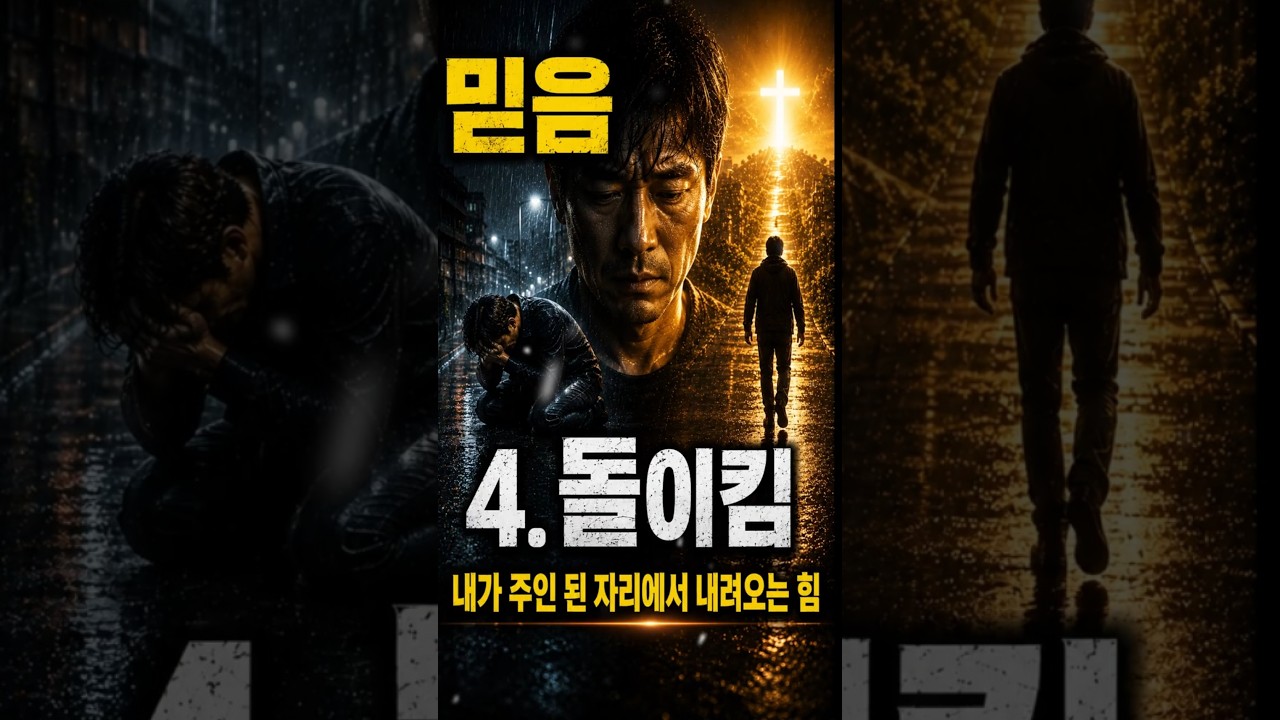 눈물은 흘렸는데… 왜 다시 무너질까? | 믿음 시리즈 - 4. 돌이킴