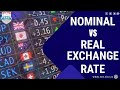 Nominal EXCHANGE RATE v/s Real Effective.