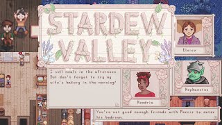 Stardew Valley Playthrough - This Is My Emotional Support Garbage Bread