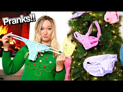 10 Christmas PRANKS for the Holidays!! Roommate Wars! Alisha Marie Video