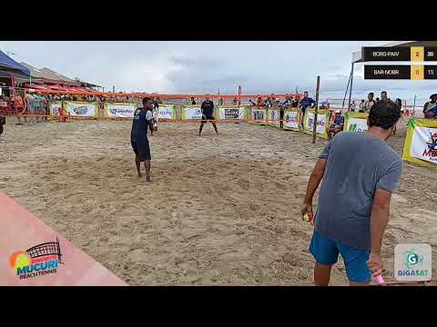 CIRCUITO MUCURI DE BEACH TENNIS - Masculino Profissional GIL-LAR VS MAR-PAU