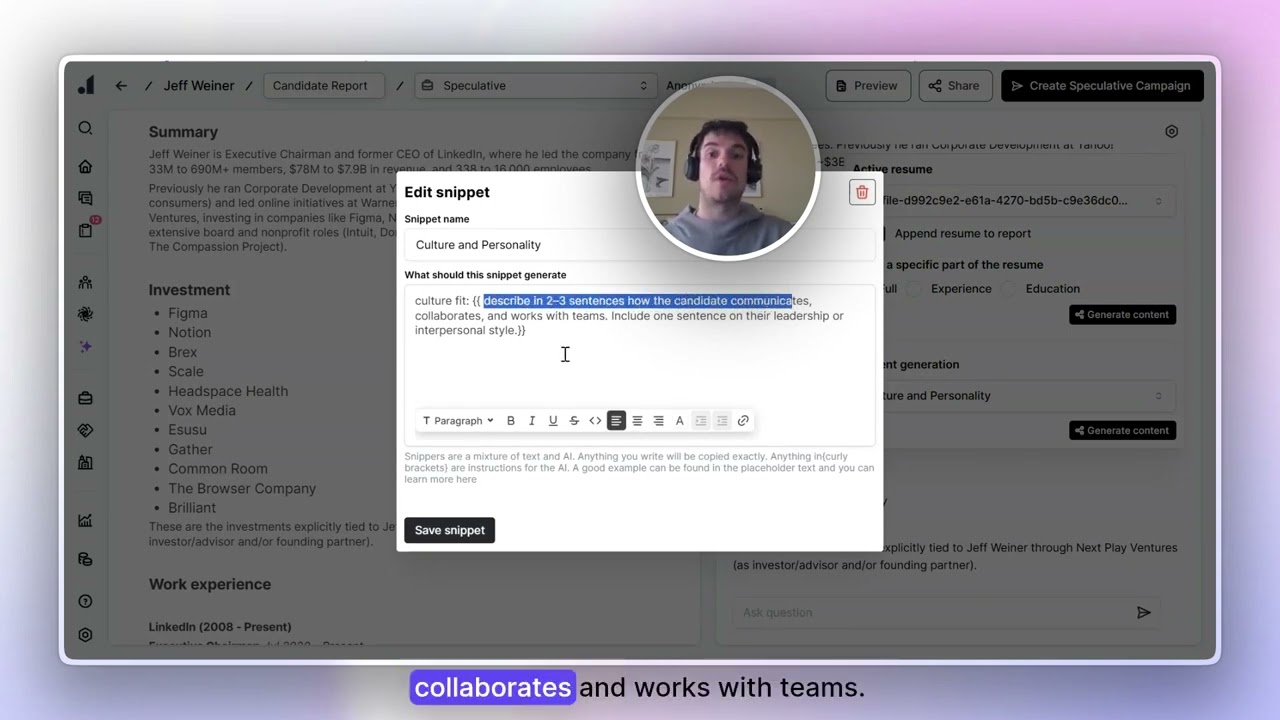 How to Create a Candidate Report in Seconds | Atlas - the Recruitment Platform