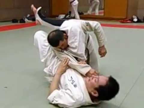 ・陽明門護身拳法　下からの三角締め・腕ひしぎ十字固め
