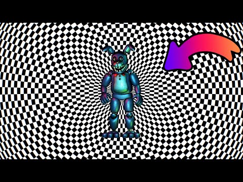 FNAF - Optical illusion, deception illusion, illusion cartoon