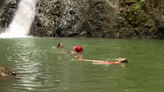 preview picture of video 'Swimming in Argyle waterfalls In Tobago March 2011'