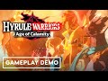 Hyrule Warriors: Age of Calamity - Urbosa, Zelda & Gerudo Town Gameplay | Nintendo Treehouse
