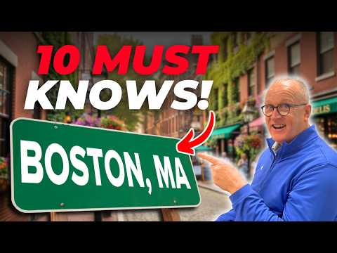 Moving to BOSTON Massachusetts from Out-of-State: 10 Must Knows! 🤯