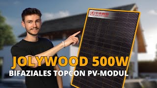Jolywood JW-HD108N-R2 500W Bifazial Glas-Glas Full Black Modul - Palettenpreis (37 Stk.) Video Thumbnail