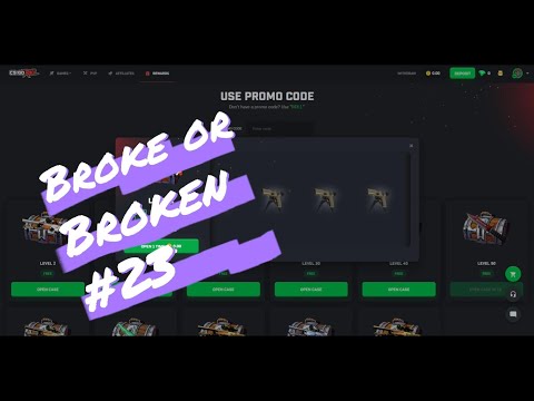CSGOROLL Daily rewards- Broke or Broken #23 (AK 47- Empress withdraw)