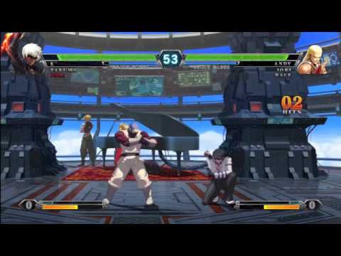 KOF XIII [Kaze VS Tyrant and Teezab].(1) 10/09/2012