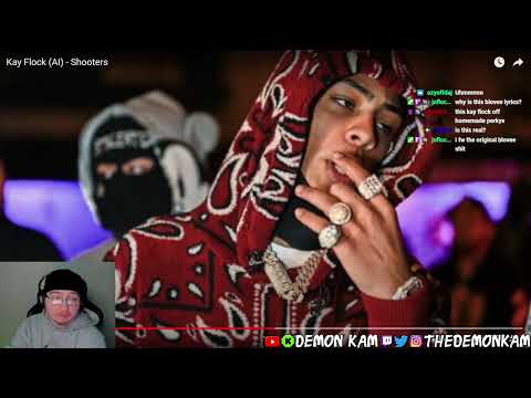 Demon Kam Reacts to Kay Flock (AI) - Shooters