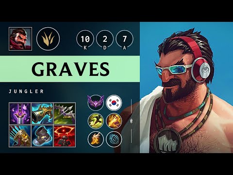 Graves Jungle vs Talon - KR Master Patch 25.17