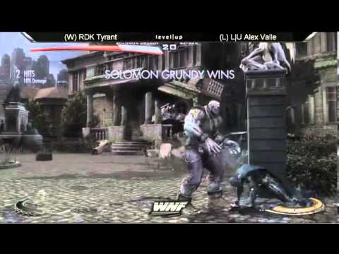 WNF 3.3 - RDK Tyrant (Solomon Grundy) vs LU Alex Valle (Batman/Joker) Grand Finals