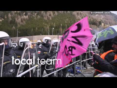 Brennero: spray urticante contro manifestanti No Borders