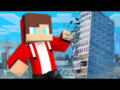 Minecraft: Paper Mikey and JJ's Super Giant Transformation