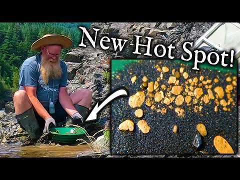 GREAT GOLD!  *2 hours gold panning*