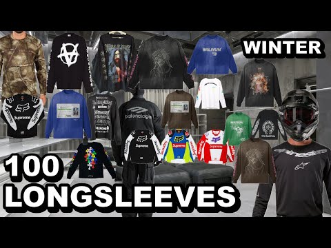 😱100 LONGSLEEVES🥶WINTER 2024/2025🛍